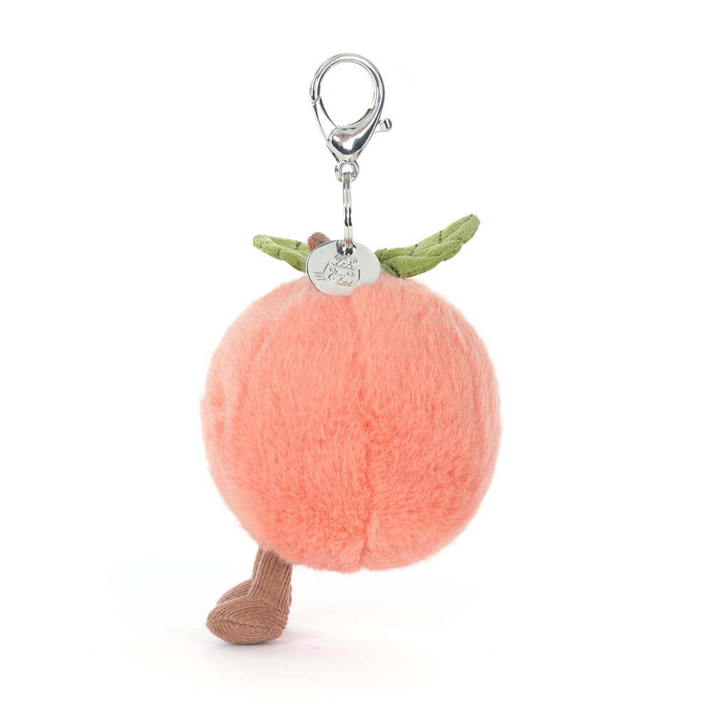 JellyCat Amuseables Peach Bag Charm