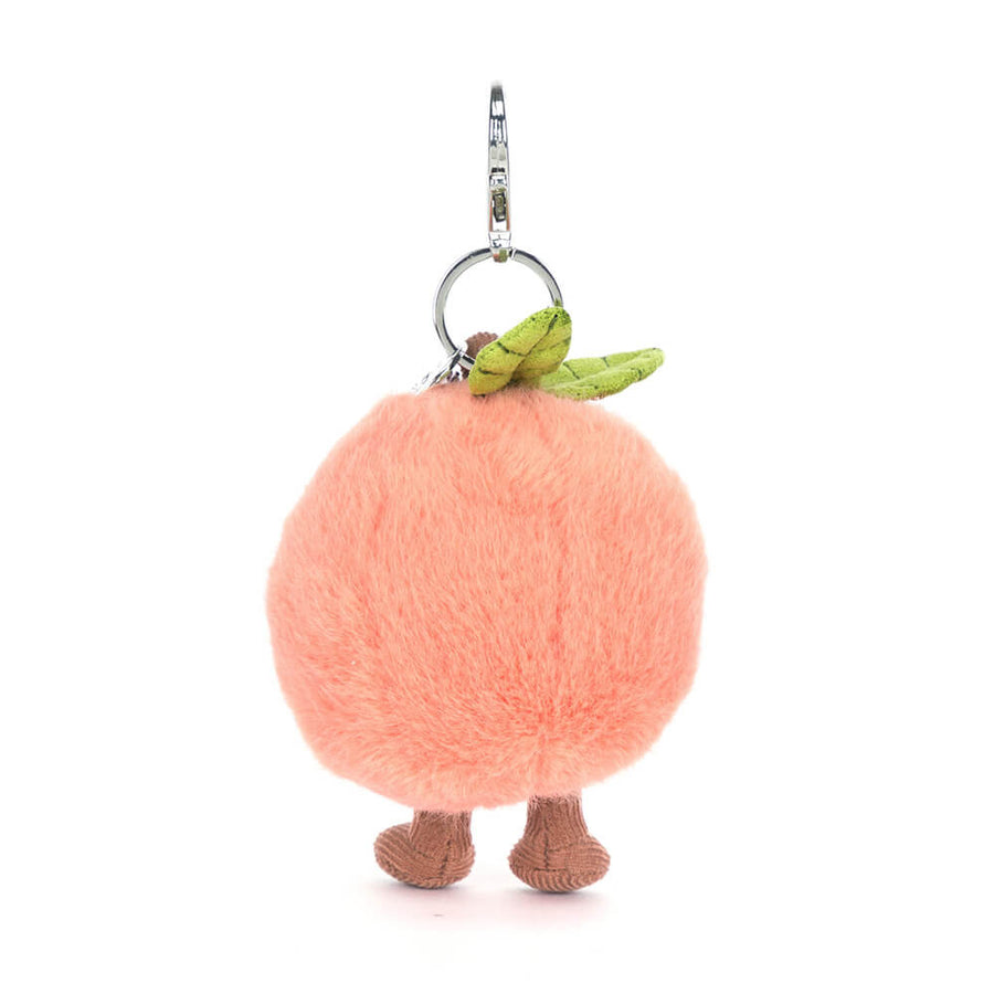JellyCat Amuseables Peach Bag Charm